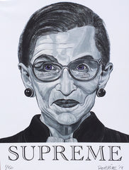 "Supreme" (Ruth Bader Ginsburg) April 2019, Artist Proofs