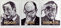 "Hook, Line & Sinker" Lithograph