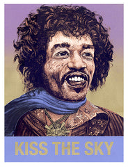 "Kiss the Sky" Silk Screen