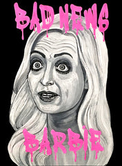 "Bad News, Barbie" (Kayleigh McEnany) 2020 by Robbie Conal