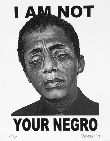 "I Am Not Your Negro" (James Baldwin) Limited Edition Print, 2017