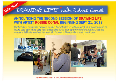 Drawing Life, Take Two: SEPT/OCT 2013!