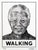"Walking" (Nelson Mandela), Limited Edition Print, 2013