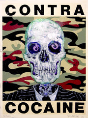 "Contra Cocaine" Silk Screen