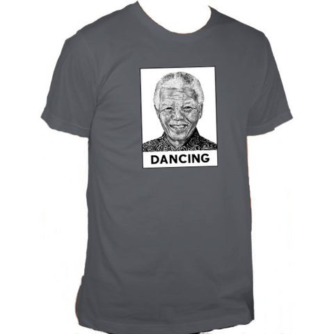 Nelson Mandela "Dancing", Short Sleeve T-shirt