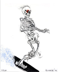 "Surfing Skellie (Old Skool)" 2014, Price Reduced!